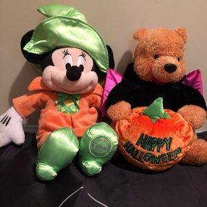 2 Disney Halloween Plush